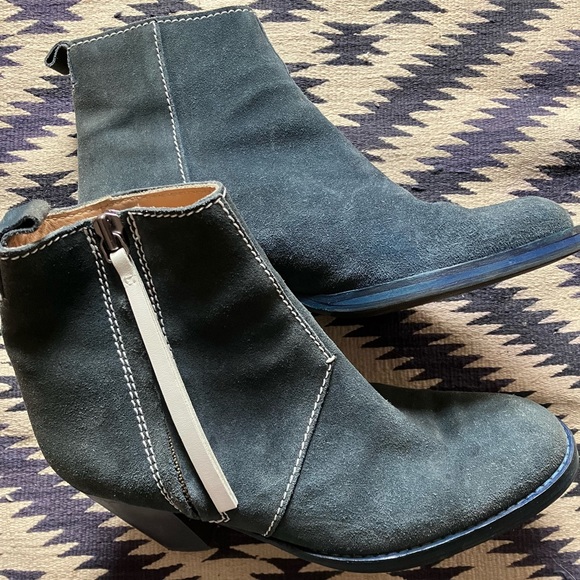 Acne Studios blue suede boots! Gently worn but in great condition! Size 40 - Picture 3 of 5